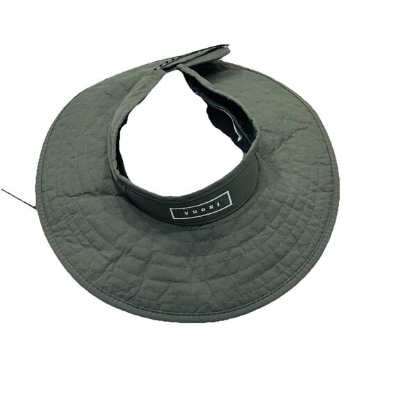 Vuori Sombra Green Sun Visor Hat One Size Tennis Pickleball Outdoors - Picture 2 of 5